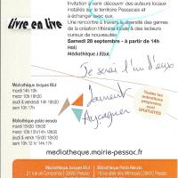 2013 09 Dédicace Pessac Médiathèque